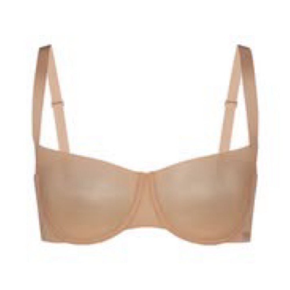 SKIMS Tan Unlined Balconette Bra